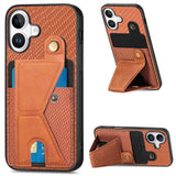 EIDERWOOD iPhone 16 Plus K-Formet Hybriddeksel - Oransje