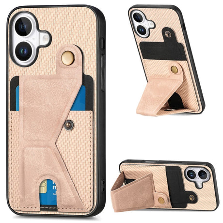 EIDERWOOD iPhone 16 Plus K-Formet Hybriddeksel - Rose Gold