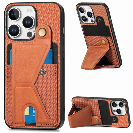 EIDERWOOD iPhone 16 Pro K-Formet Hybriddeksel - Oransje