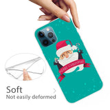 EIDERWOOD iPhone 16 Pro Max Fleksibelt Plast Jul Deksel - Merry Christmas - Glad Julenisse