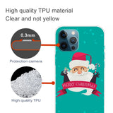 EIDERWOOD iPhone 16 Pro Max Fleksibelt Plast Jul Deksel - Merry Christmas - Glad Julenisse