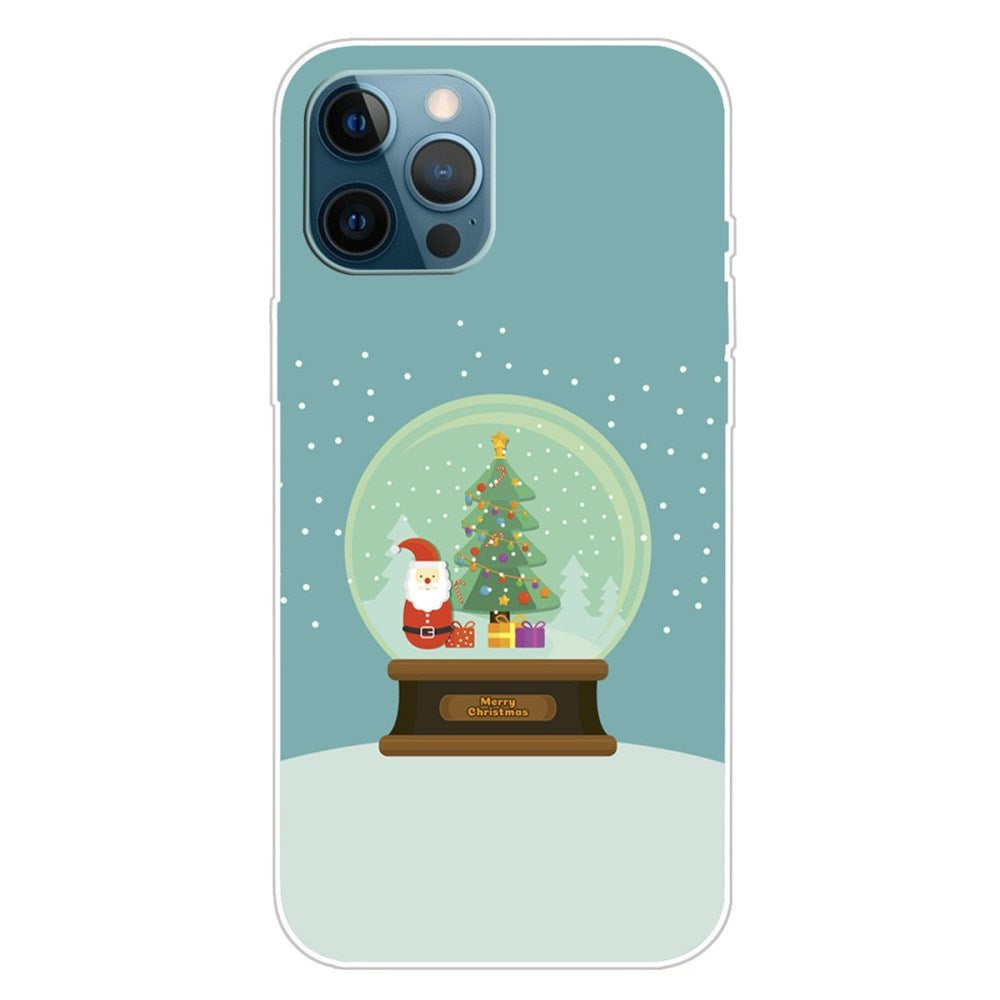 EIDERWOOD iPhone 16 Pro Fleksibelt Plast Jul Deksel - Merry Christmas - Juleball