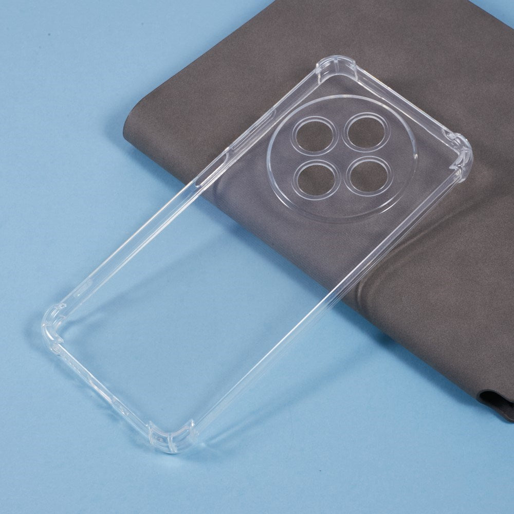 EIDERWOOD Xiaomi Redmi 14C / Poco C75 Plast Deksel m. Støtdempende Hjørner - Gjennomsiktig