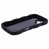 iPhone 16 Plus EIDERWOOD Fleksibelt Plast Wavy Deksel - Svart