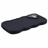 iPhone 16 Plus EIDERWOOD Fleksibelt Plast Wavy Deksel - Svart