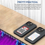 iPhone 16 Pro E-Ink Deksel – Byttbart design – Svart