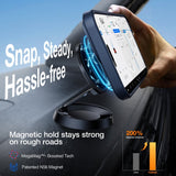 TORRAS iPhone 16 Pro Hybrid Deksel m. Ståfunksjon - MagSafe Kompatibel - Blå