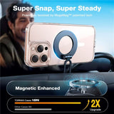 TORRAS iPhone 16 Pro Max Fleksibelt Plast Deksel - MagSafe Kompatibel - Gjennomsiktig