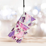 EIDERWOOD Samsung Galaxy S25+ (Plus) Flip Deksel med Kortholder & Reim - Lilla Marmor