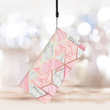 EIDERWOOD Samsung Galaxy S25+ (Plus) Flip Deksel med Kortholder & Reim - Rosa Marmor