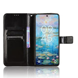 EIDERWOOD TCL 50 Pro Nxtpaper (5G) Kunstskinn Flip Deksel med Stativ & Lommebok - Svart