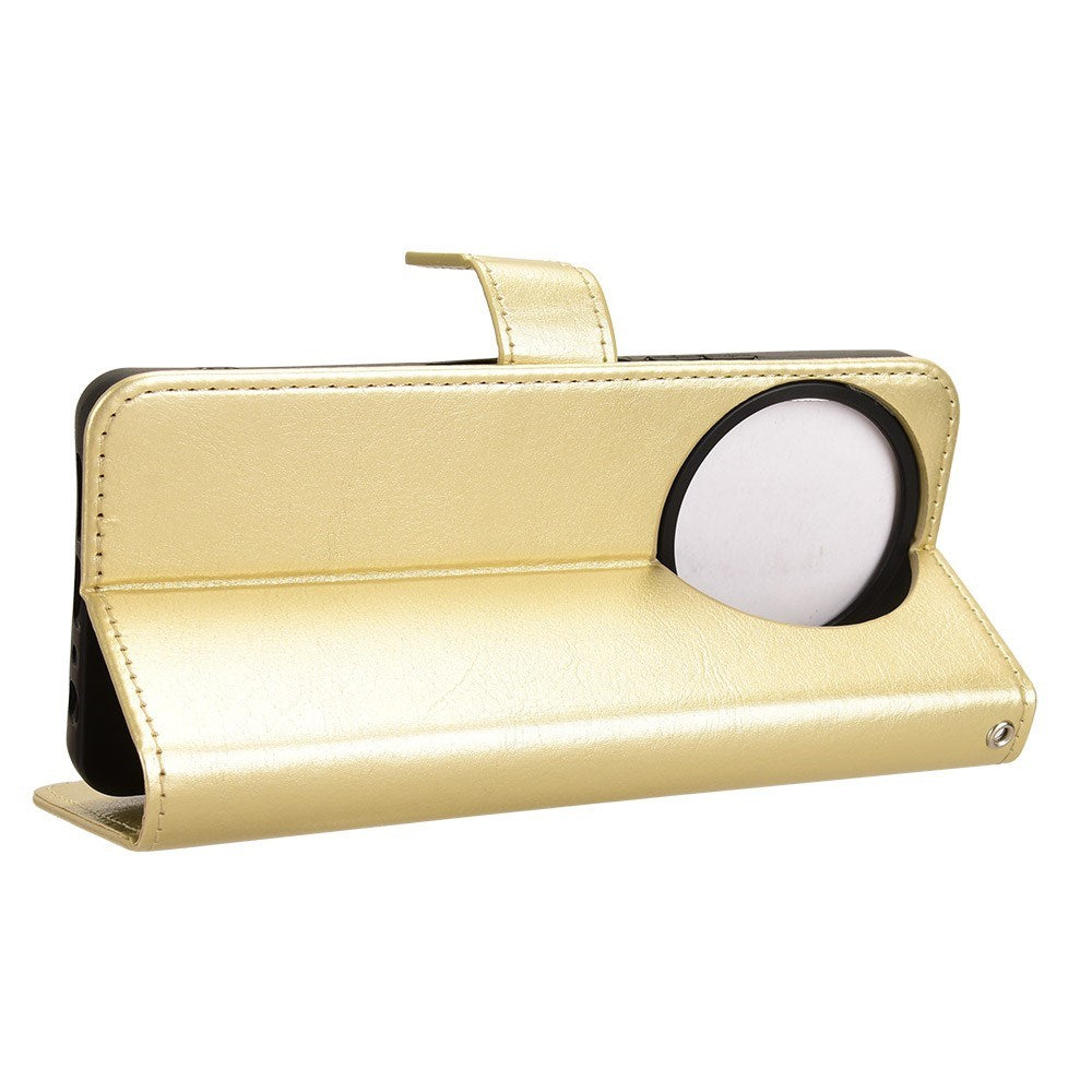 EIDERWOOD TCL 50 Pro Nxtpaper (5G) Kunstskinn Flip Deksel med Stativ & Lommebok - Gull
