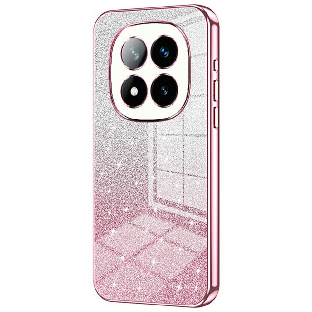 EIDERWOOD Xiaomi Redmi Note 14 Pro+ Glitter Deksel - Rosa
