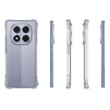 EIDERWOOD Xiaomi Redmi Note 14 Pro (5G) / Poco X7 Sklisikkert Deksel med Forsterkede Hjørner - Gjennomsiktig