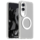 EIDERWOOD OnePlus Nord CE4 Lite (5G) Hybrid Plast Deksel - MagSafe Kompatibel - Gjennomsiktig / Hvit