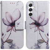 EIDERWOOD Samsung Galaxy S25 Kunstskinn Flip Deksel med Motiv - Blomst