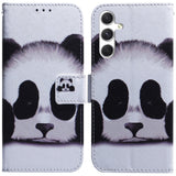 EIDERWOOD Samsung Galaxy S25 Kunstskinn Flip Deksel med Motiv - Panda