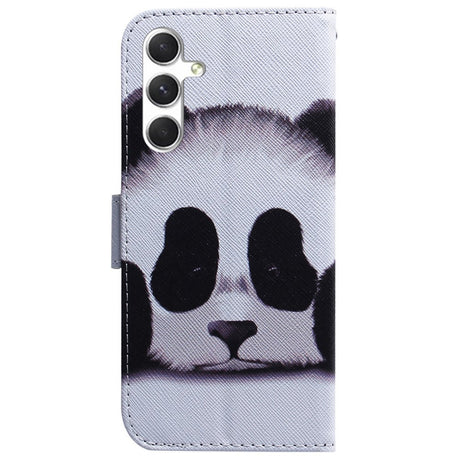 EIDERWOOD Samsung Galaxy S25 Kunstskinn Flip Deksel med Motiv - Panda