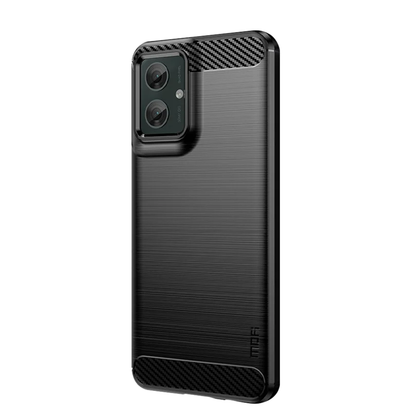 Motorola Moto G55 5G MOFI Carbon Fiber Deksel - Svart