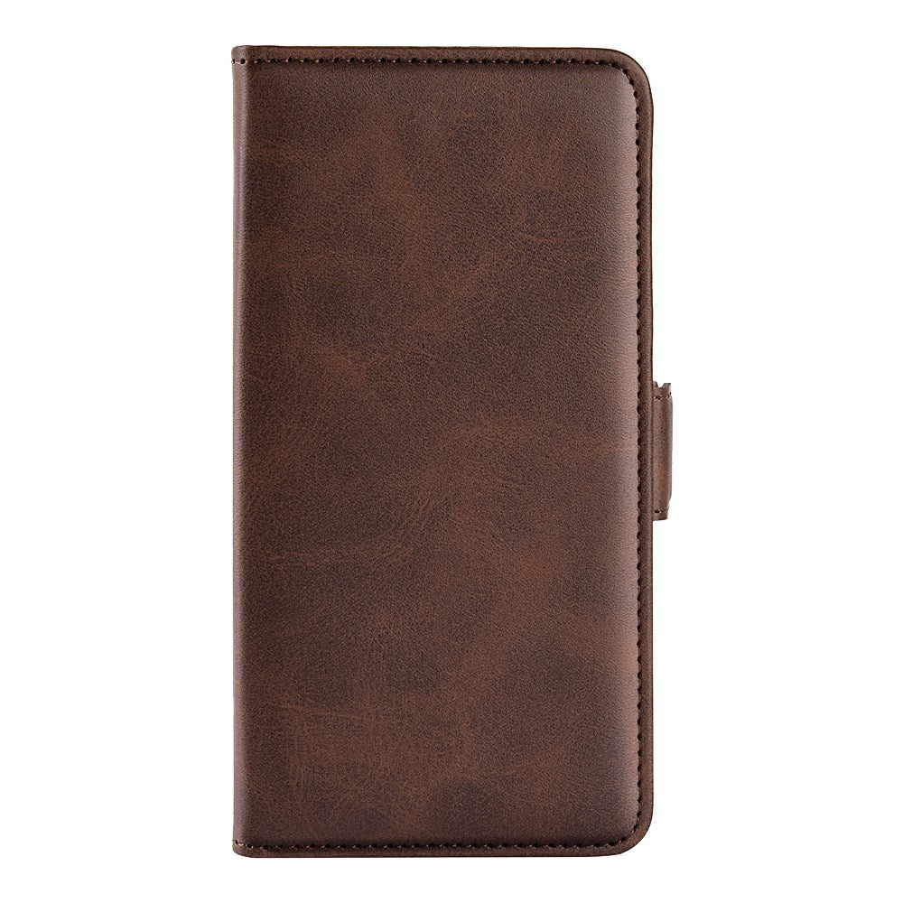 EIDERWOOD Motorola Edge 50 Neo Wallet Flip Deksel i læder med Pung - Brun