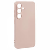 EIDERWOOD - Samsung Galaxy S25 Mykt Plastdeksel - Ripebeskyttelse med Fiberforing - Rosa