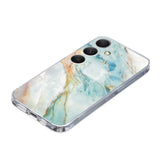 EIDERWOOD Samsung Galaxy S25 FE Fleksibelt Plast Deksel med Motiv - Marmor