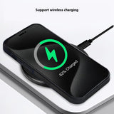 EIDERWOOD iPhone 15 Pro Non-Slip Carbon Deksel - MagSafe Kompatibel - Svart