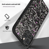 EIDERWOOD iPhone 14 Pro Deksel i Aramidfiber og Myk Plast - Svart