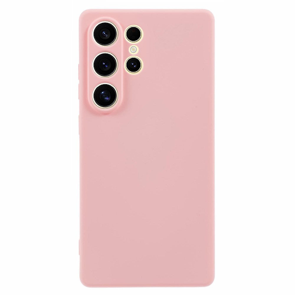 EIDERWOOD Samsung Galaxy S25 Ultra Fôret Fleksibelt Plast Deksel - Rosa