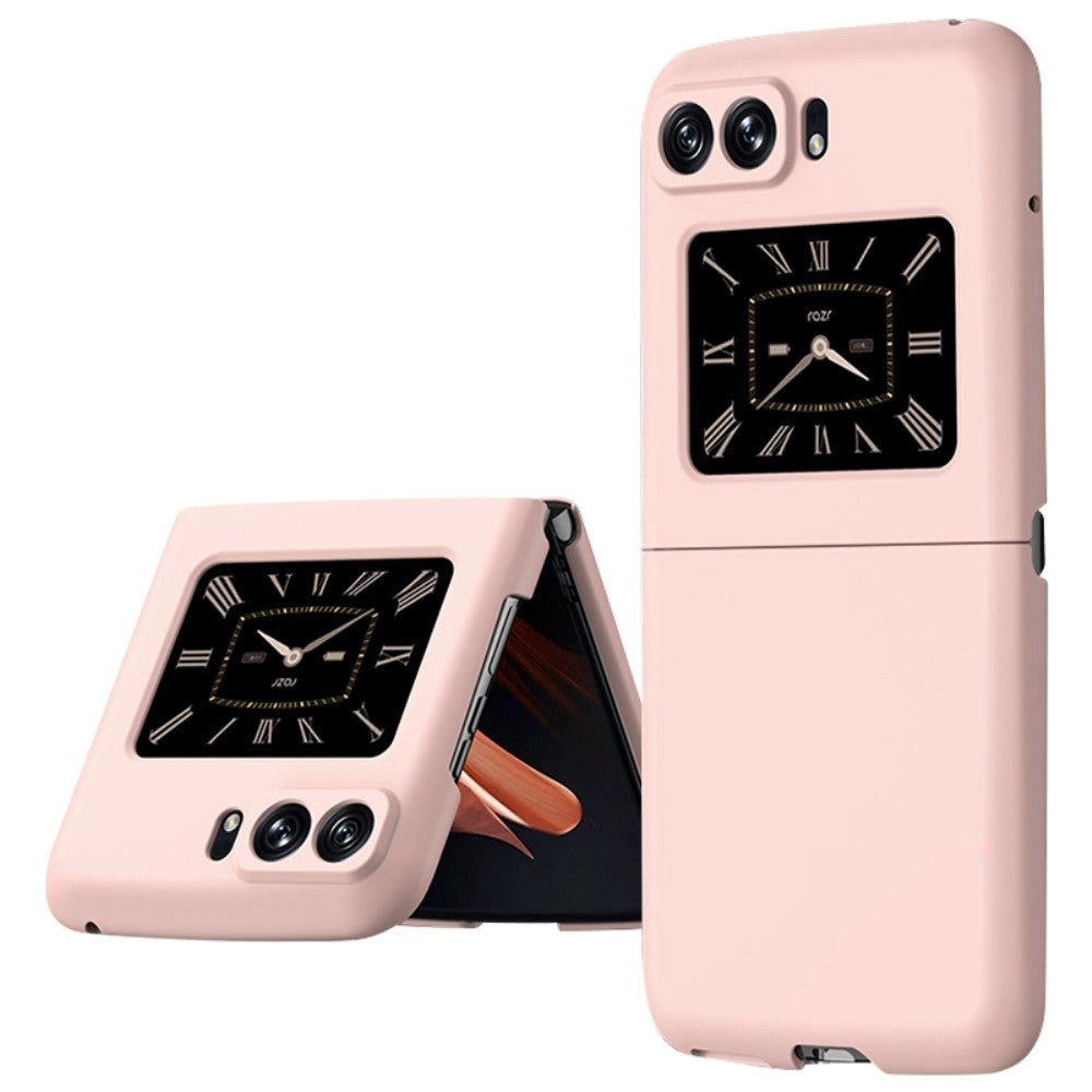 Motorola Razr 2022 Hard Plast Bak Deksel - Pink