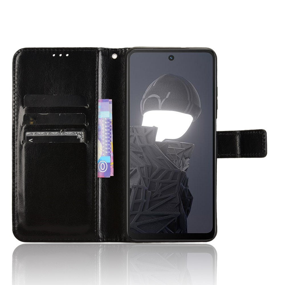 EIDERWOOD HMD Fusion / Fusion X1 Kunstskinn Flip Deksel m. Strop - Svart