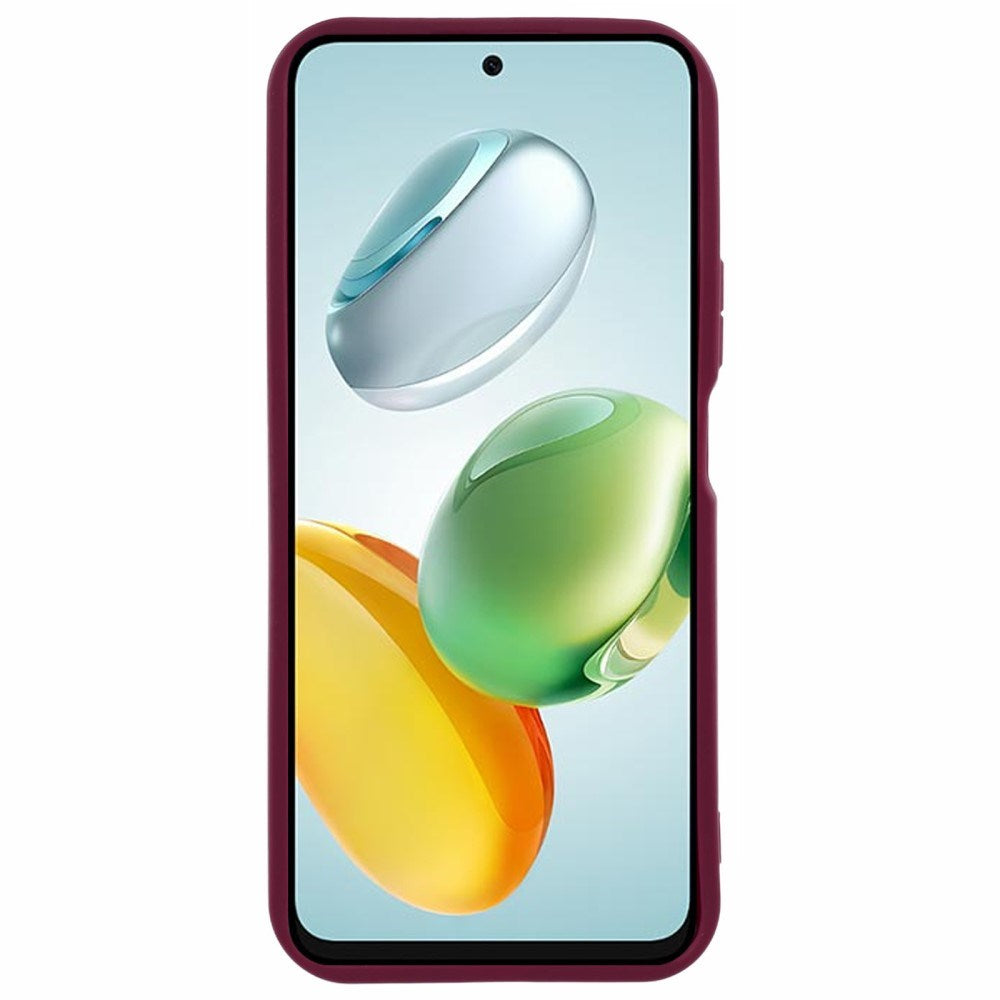 EIDERWOOD Honor 200 Smart Anti-Slip Fleksibelt Plast Deksel - Rød