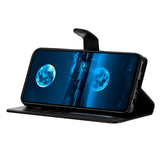 EIDERWOOD Xiaomi Redmi Note 14 Pro (5G) / Poco X7 Kunstskinn Flip Deksel m. Strop - Svart