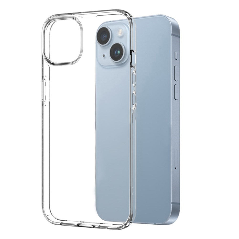 NORTHJO iPhone 14 | 3-i-1 360° Beskyttelsessett med Deksel | Skjermbeskytter | Kameralinsebeskytter - Gjennomsiktig