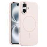 EIDERWOOD iPhone 16 Silikon Deksel – MagSafe Kompatibel – Beige