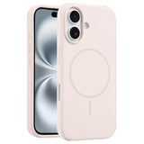 EIDERWOOD iPhone 16 Plus Silikon Deksel – MagSafe Kompatibel – Rosa
