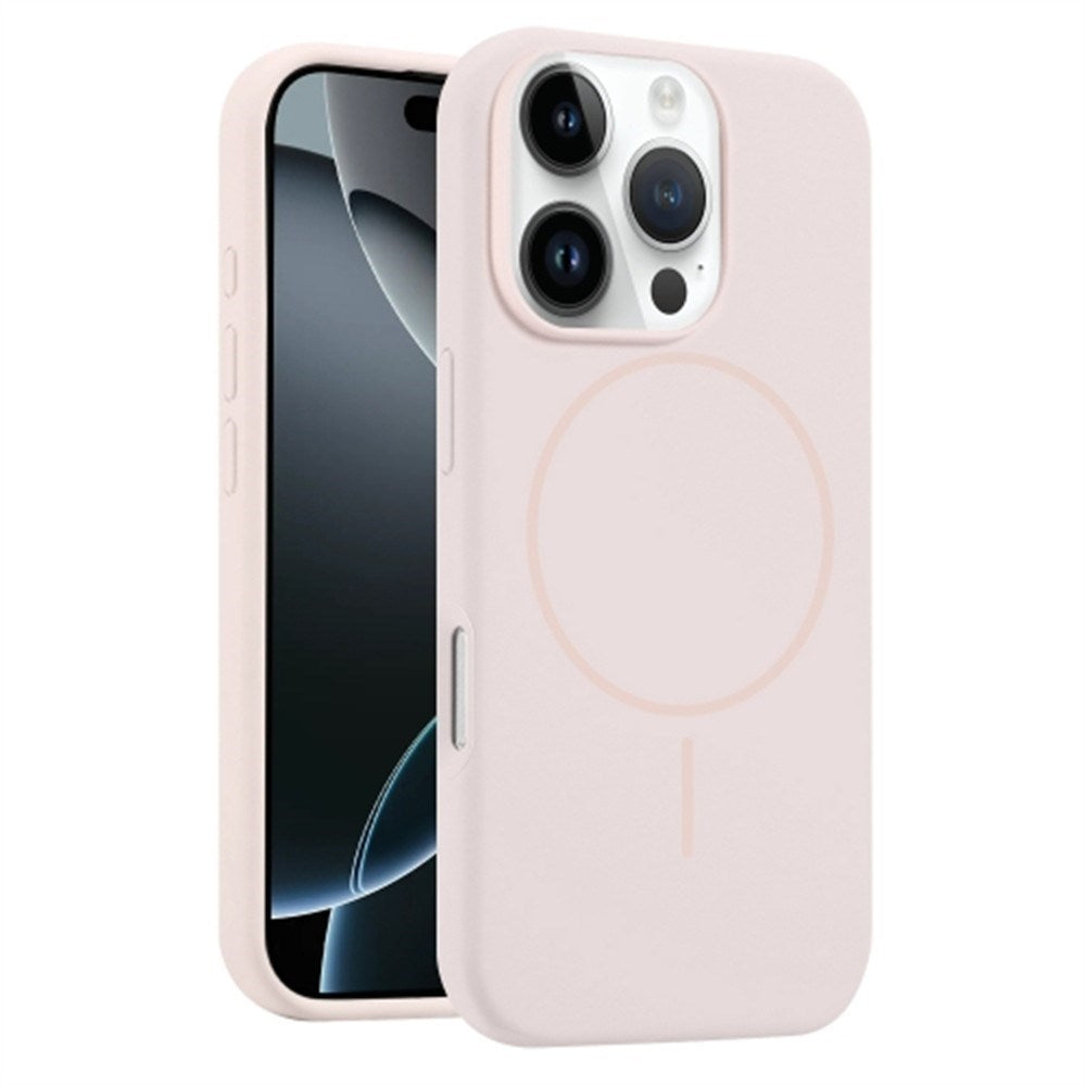 EIDERWOOD iPhone 16 Pro Max Silikon Deksel – MagSafe Kompatibel – Rosa
