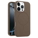 EIDERWOOD iPhone 16 Pro Max Silikon Deksel – MagSafe Kompatibel – Brun