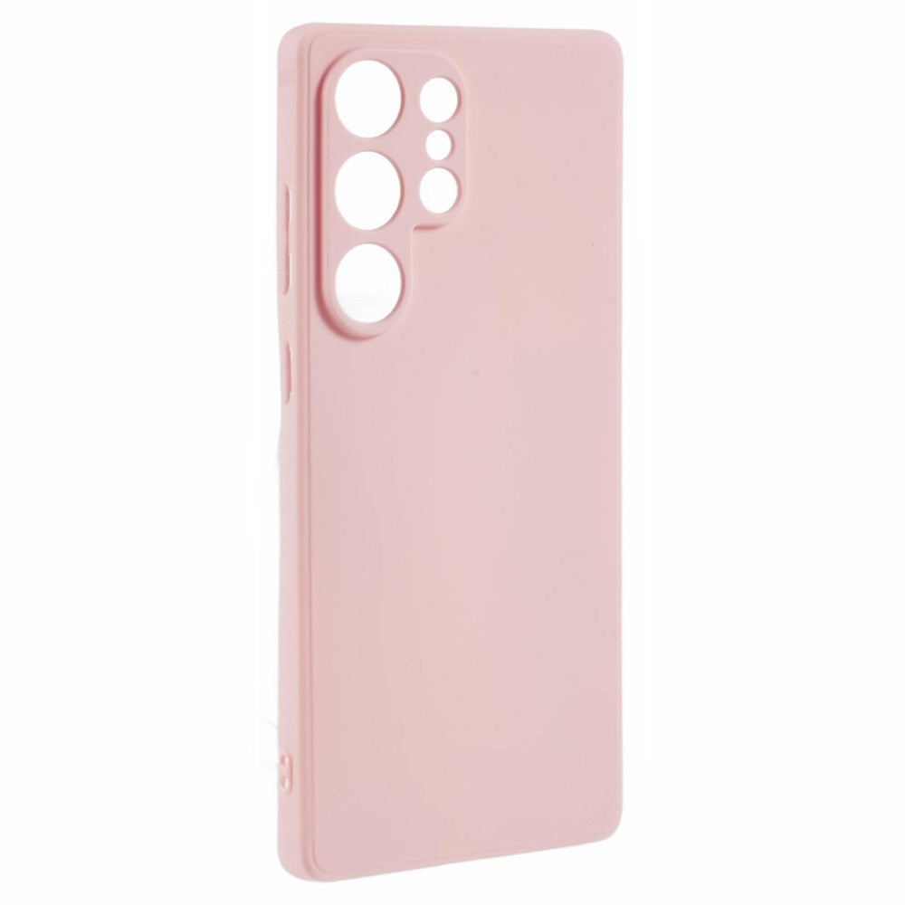 EIDERWOOD Samsung Galaxy S25 Ultra Fleksibelt Plast Shockproof Cover - Rosa