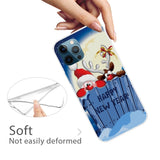 iPhone 14 Pro TPU Plast Jul Deksel - Godt Nytt År