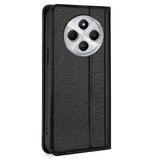 EIDERWOOD Xiaomi Redmi 14C / Poco C75 Flip Deksel i Kunstskinn med RFID-Blokkering - Svart