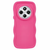 EIDERWOOD Xiaomi Redmi 14C Fleksibelt Plast Wavy Deksel - Pink