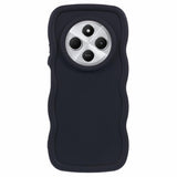 EIDERWOOD Xiaomi Redmi 14C Fleksibelt Plast Wavy Deksel - Svart