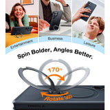 TORRAS Samsung Galaxy S25 Ultra Hybrid Deksel m. Kickstand - MagSafe Kompatibel - Svart