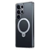 TORRAS Samsung Galaxy S25 Ultra Hybrid Deksel m. Kickstand - MagSafe Kompatibel - Gjennomsiktig