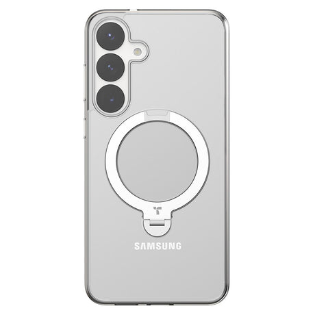 TORRAS Samsung Galaxy S25+ (Plus) Hybrid Deksel m. Kickstand - MagSafe Kompatibel - Gjennomsiktig