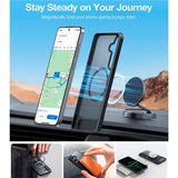 TORRAS Samsung Galaxy S25+ (Plus) Hybrid Deksel m. Ståfunksjon - MagSafe Kompatibel - Svart