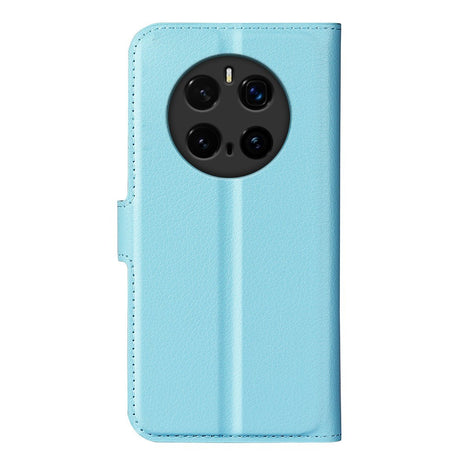 EIDERWOOD Honor Magic7 Pro Kunstskinn Flip Deksel m. Kortholder & Ståfunksjon - Blå