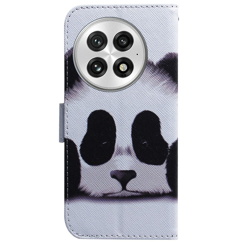 EIDERWOOD OnePlus 13 Kunstskinn Flip Deksel m. Motiv - Panda