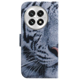 EIDERWOOD OnePlus 13 Kunstskinn Flip Deksel m. Motiv - Tiger